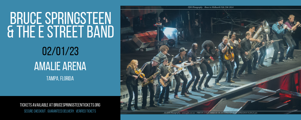 Bruce Springsteen & The E Street Band at Bruce Springsteen Tickets