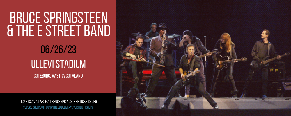 Bruce Springsteen & The E Street Band at Bruce Springsteen Tickets