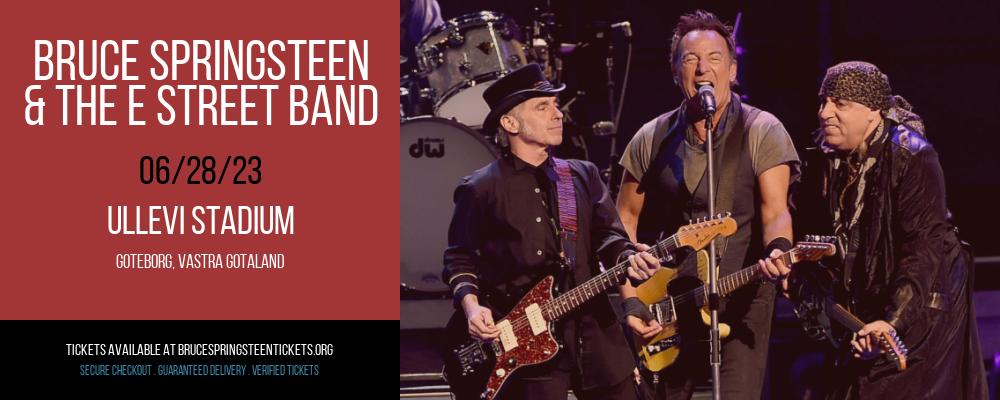 Bruce Springsteen & The E Street Band at Bruce Springsteen Tickets