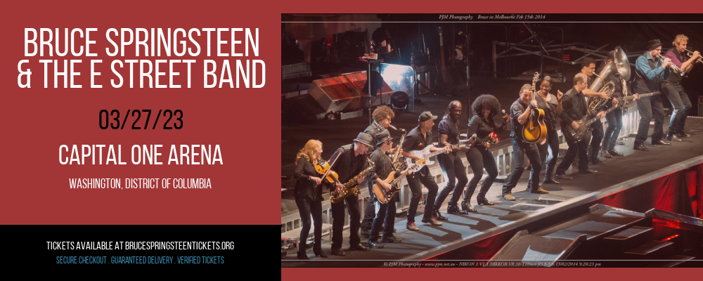 Bruce Springsteen & The E Street Band at Bruce Springsteen Tickets