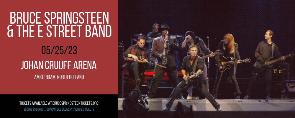 Bruce Springsteen & The E Street Band at Bruce Springsteen Tickets tickets Bruce Springsteen & The E Street Band at Bruce Springsteen Tickets