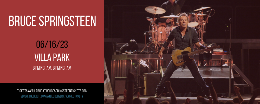 Bruce Springsteen at Bruce Springsteen Tickets