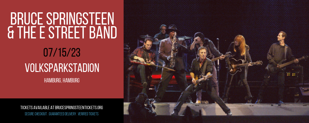 Bruce Springsteen & The E Street Band at Bruce Springsteen Tickets