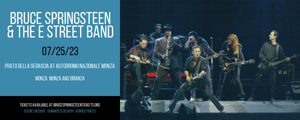 Bruce Springsteen & The E Street Band at Bruce Springsteen Tickets