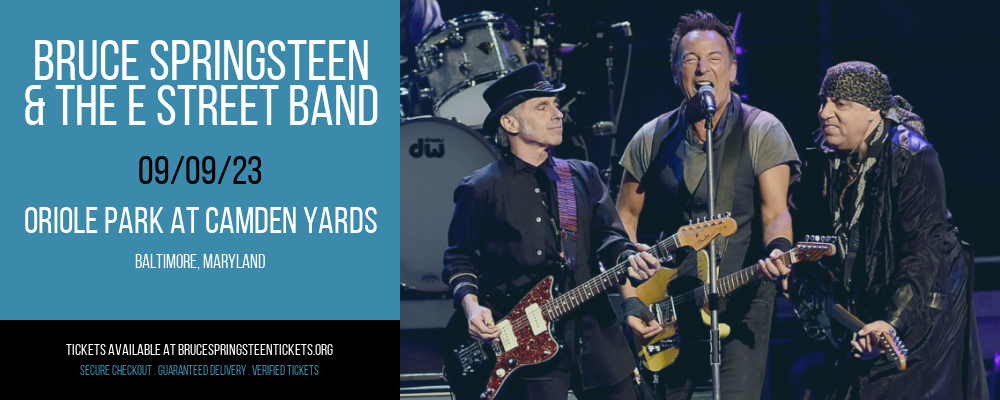 Bruce Springsteen & The E Street Band at Bruce Springsteen Tickets