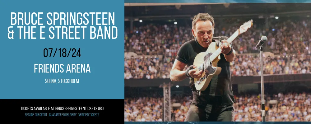 Bruce Springsteen & The E Street Band at Friends Arena at Friends Arena