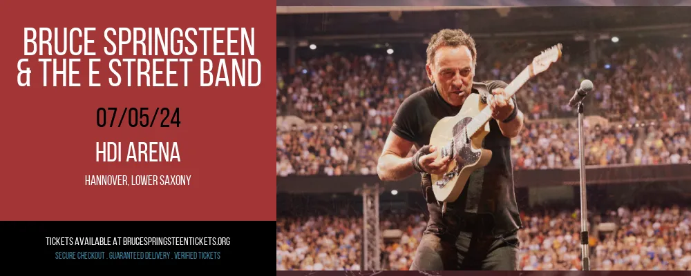 Bruce Springsteen & The E Street Band at HDI Arena at HDI Arena